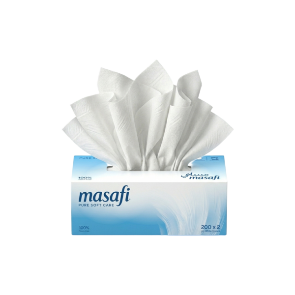 Masofio Masafi Facial Tissue 2 Ply 200 Sheets Pack - Office Connect Me