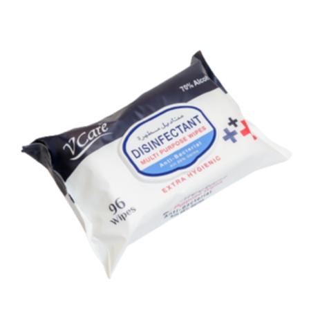 VCARE Sanitizing 96 Wipes 96 Pack - Image 2