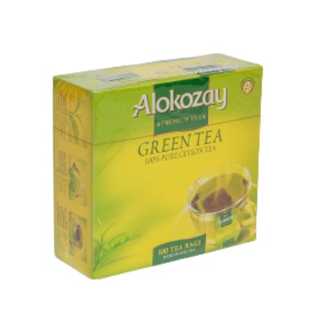 Alokozay Green 100 Tea Bags Pack - Image 2