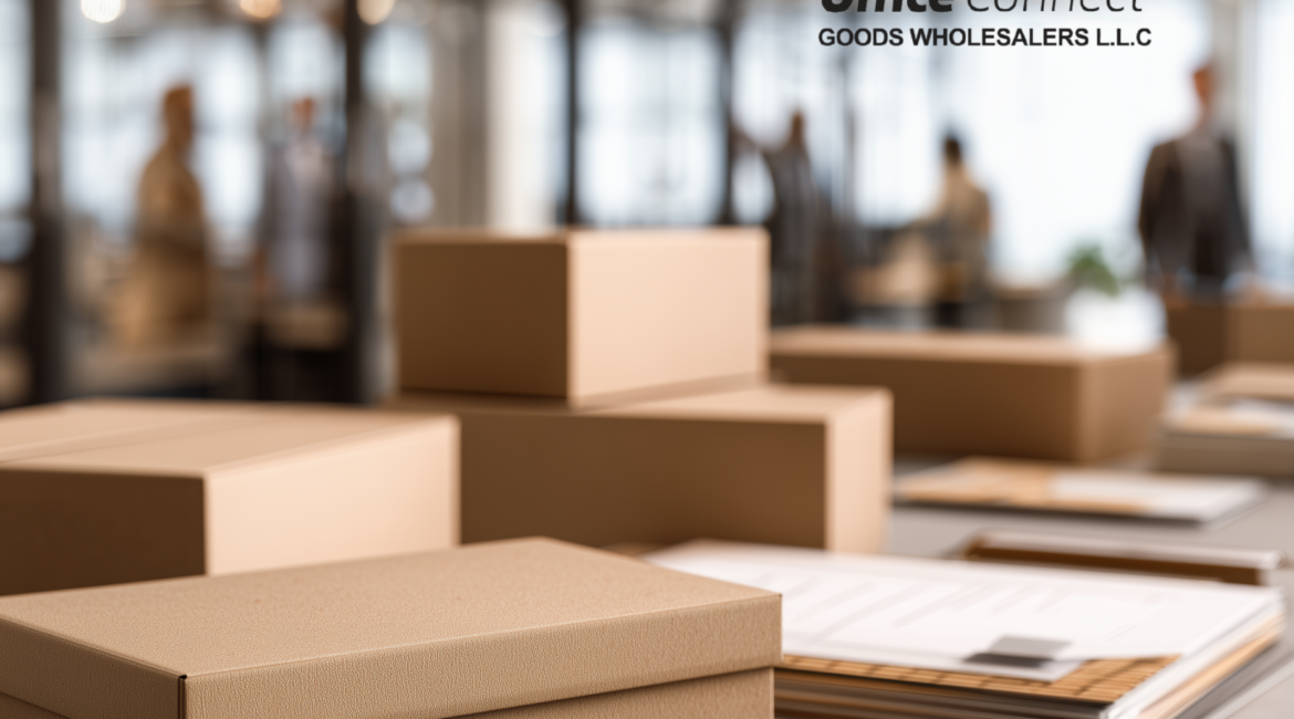 Well-stocked office pantry supplies in Dubai with coffee tea snacks and beverages for workplace employees
