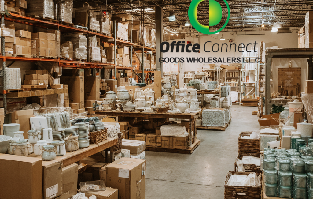 Bulk office pantry supplies stocked and organised for a Dubai business — Office Connect UAE