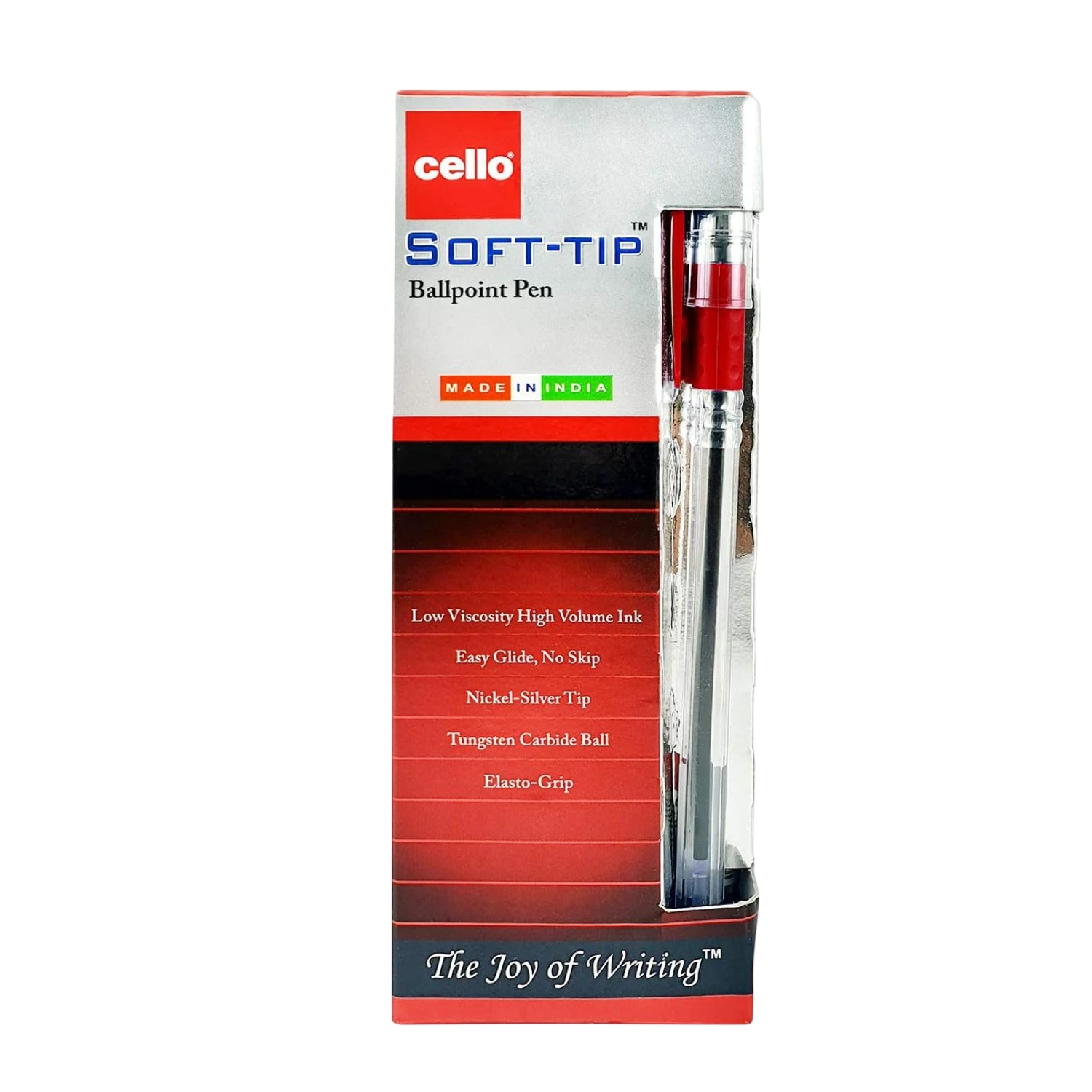 Cello Soft Tip Red pen