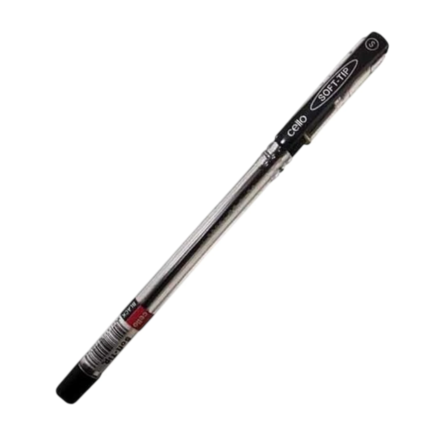 Cello Soft tip Black Pen
