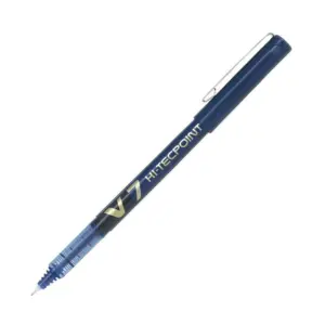 Pilot BX V7 Hi-Tecpoint Pen, Blue - Pack of 12